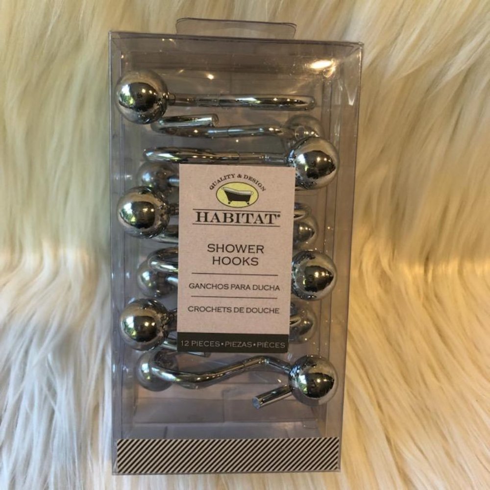 12 Piece Shower Hooks Set